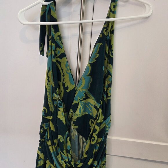 Vintage Jones New York Long Halter Summer Dress - Picture 3 of 5